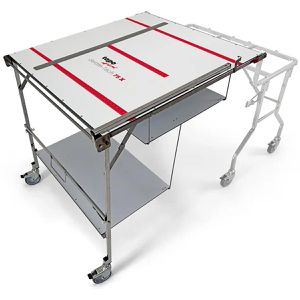 Tapofix Tapeziertisch GT75X, 100 x 89 x 86 cm, Messkala, klappbar