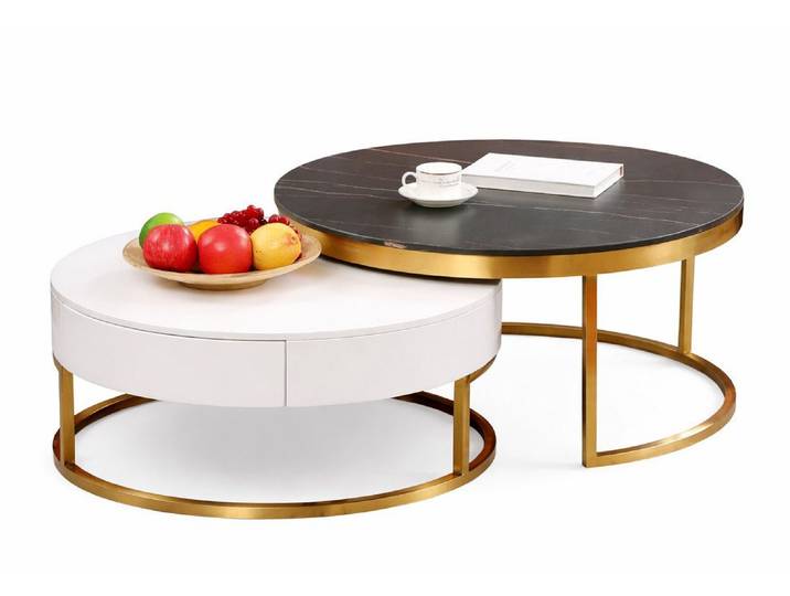 Xlmoebel Couchtisch Designer Couchtisch Kaffeetisch Modern Wohnzimmertisch Sofort, Hergestellt in Europa