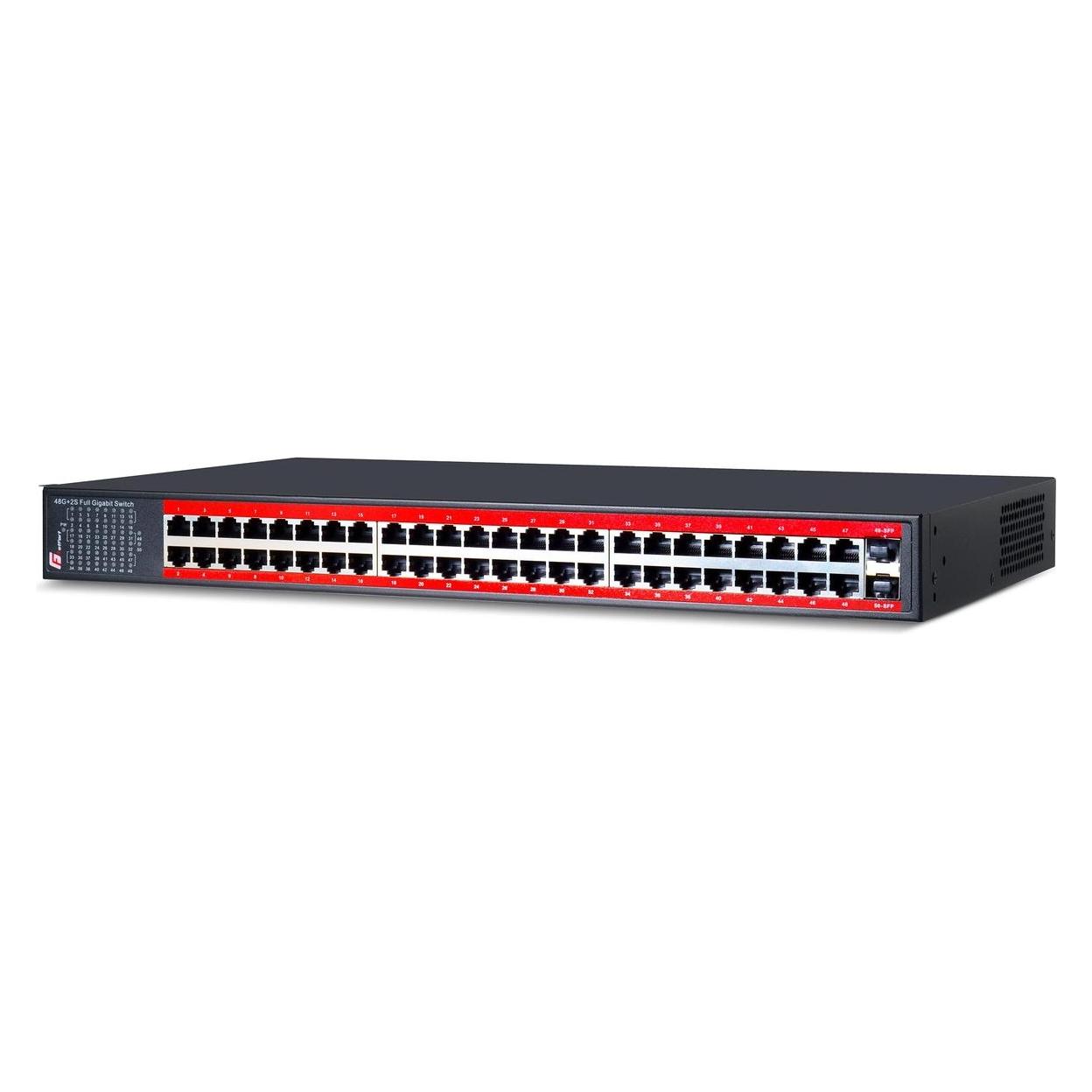 Getfort SWITCH 48GE+2SFP Gigabit (48 Ports) (GETFORT)
