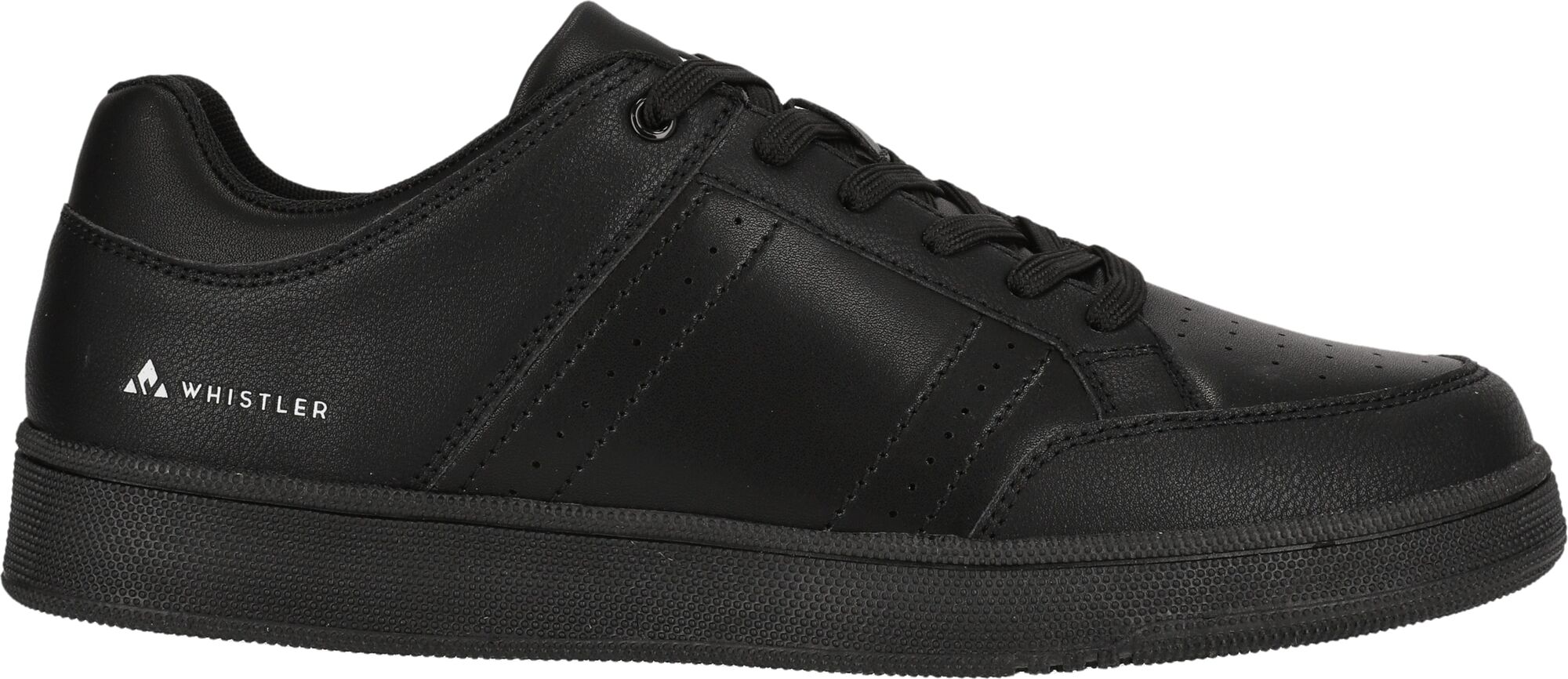 Sneaker WHISTLER "Lamis", Herren, Gr. 43, schwarz, Lederimitat, Schuhe Sneaker, im urbanen und sportlichen Design