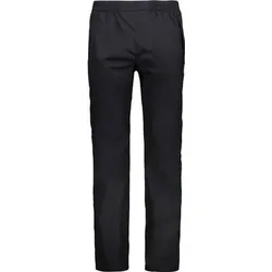 CMP Herren Regenhose MAN PANT RAIN WITH FULL LENGHT SIDE ZIPS, Größe M in Schwarz Schwarz