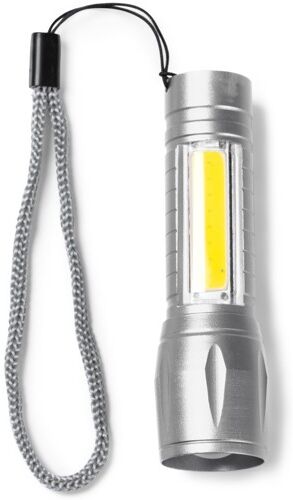 Lanterne LED personnalisable en aluminium, 250 lumens Numan Argent TAILLE UNIQUE ADULTE