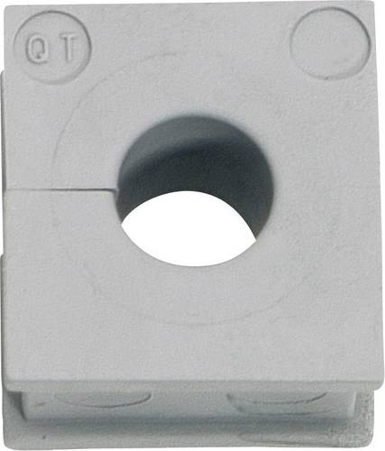 icotek Kabeltülle QT klein Klemmbereich 13,0mm - 14,0mm Temperaturbereich -40°C bis 90°C Farbe grau - 1Stück