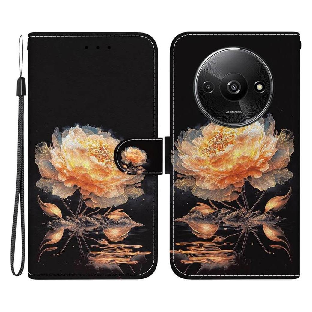 Cover-Discount Xiaomi Redmi A3 - Tasche Hülle mit Blüten Motiv (Xiaomi Redmi A3) (53629583)