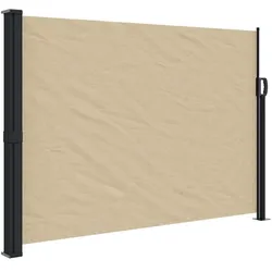 vidaXL Seitenmarkise Ausziehbar Beige 140x300 cm