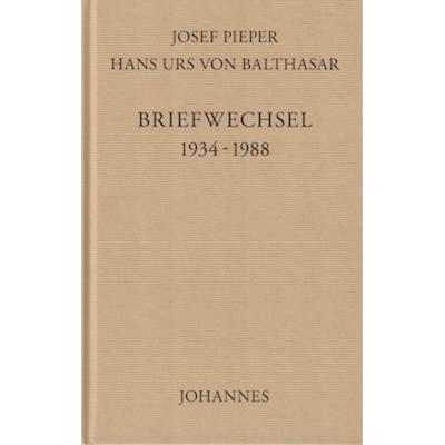 Briefwechsel 1934-1988, Gebundene Ausgabe von Josef Pieper,Hans Urs Balthasar, Johannes Verlag, 978-3-89411-467-1