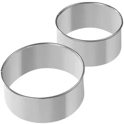 Zenker Donut-Ausstecher, 2er-Set, runde Donut-Ausstecher