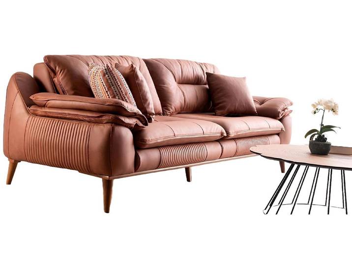 Xlmoebel 3-Sitzer Gemütliches Sofa in modernem Design für entspannte Stunden, 3-Sitzer, Hergestellt in Europa