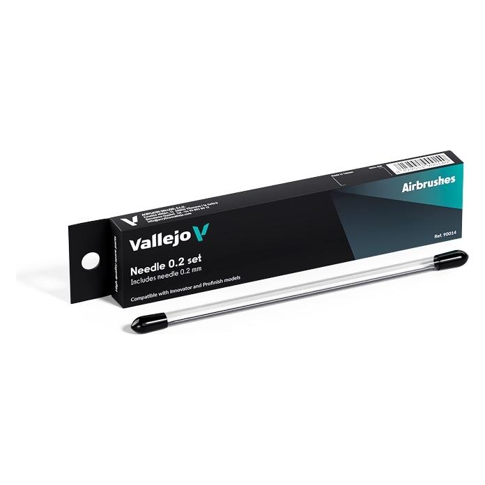 Vallejo : Airbrush - 0.2 Replacement Needle (Innovator & Profinish) (90014)