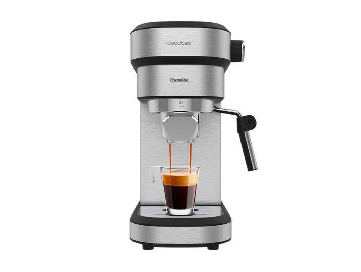 Cecotec Espressomaschine, 1.2l Kaffeekanne, Cafelizzia 790 Steel Duo