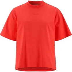 CRAFT Damen Shirt FREQUENT HEAVY SS TEE W, Größe XXL in Rot Rot