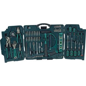 BrüderMannesmann Werkzeugkoffer M29085, 89-teilig, im Klappkoffer