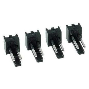 Phobya Fan Power Connector 2Pin Stecker, 4 Stück (82348)