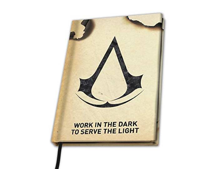 Assassin's Creed Crest Notebook meerkleurig Papier Fan merch, Gaming, Ubisoft