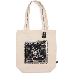 Hop Hare Tote Bag - I am Brave - 10oz Cotton canvas