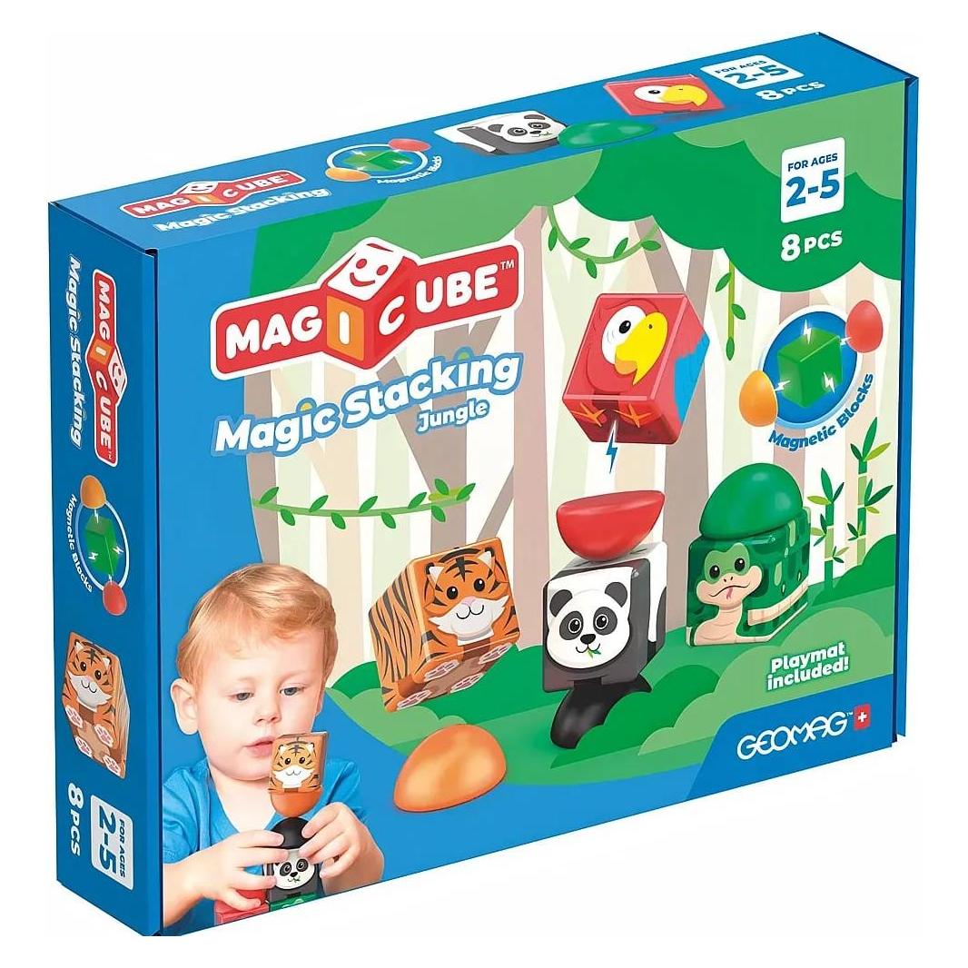 Geomag Magicube Blocks Stacking Jungle 8 Teile (GM311)