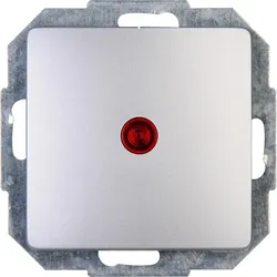 Kopp 651660080 PARIS - Kontrollschalter, Farbe: silber