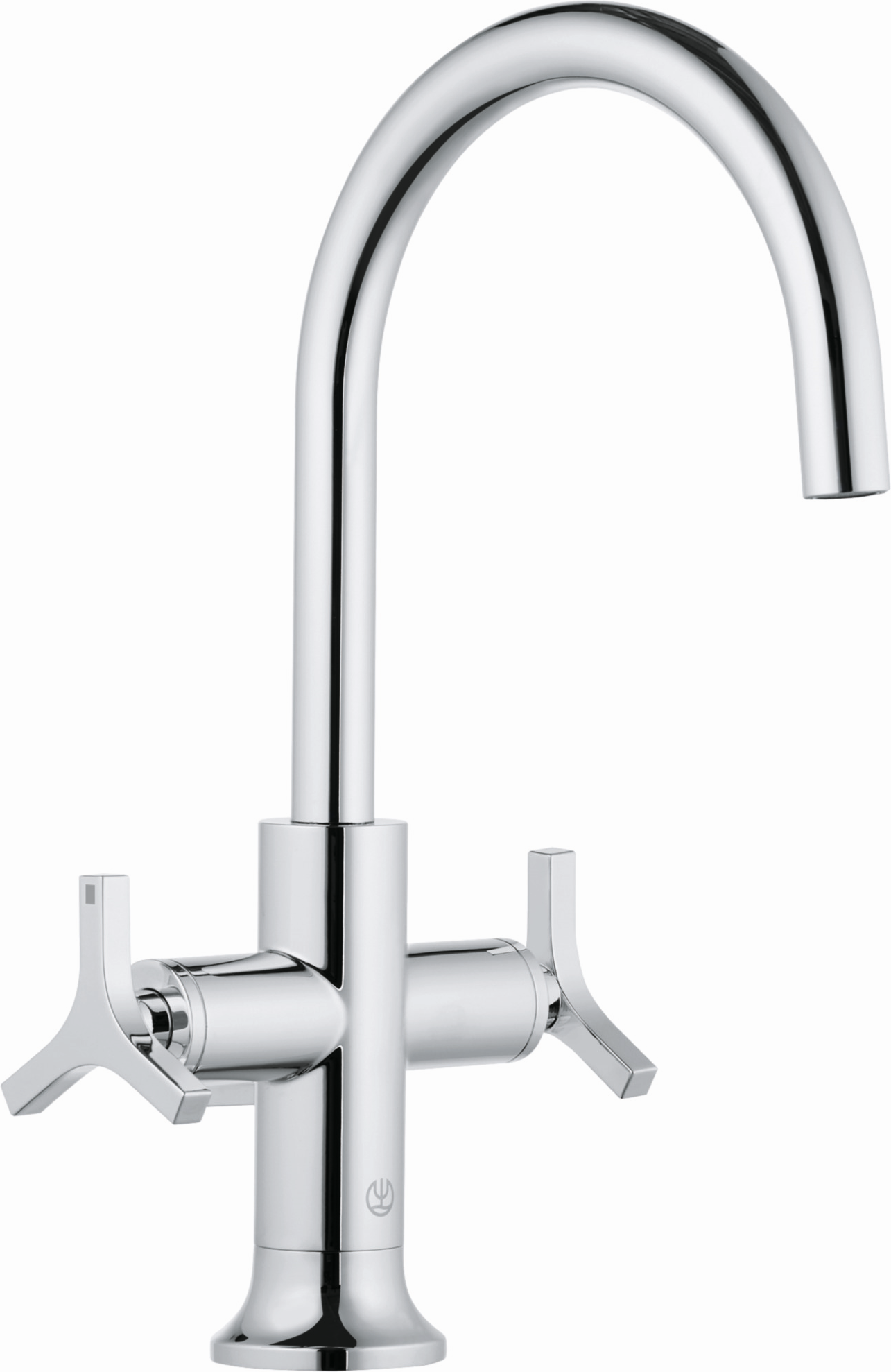 Kludi Nova Fonte garniture de vidange 201180539 match0, bec orientable / verrouillable, chromé