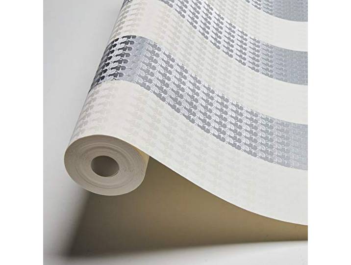 Architects Paper KARL LAGERFELD - Vliestapete Streifen - Luxustapete 10,05m x 0,53m - Designertapete Made in Germany - grau 378493 37849-3