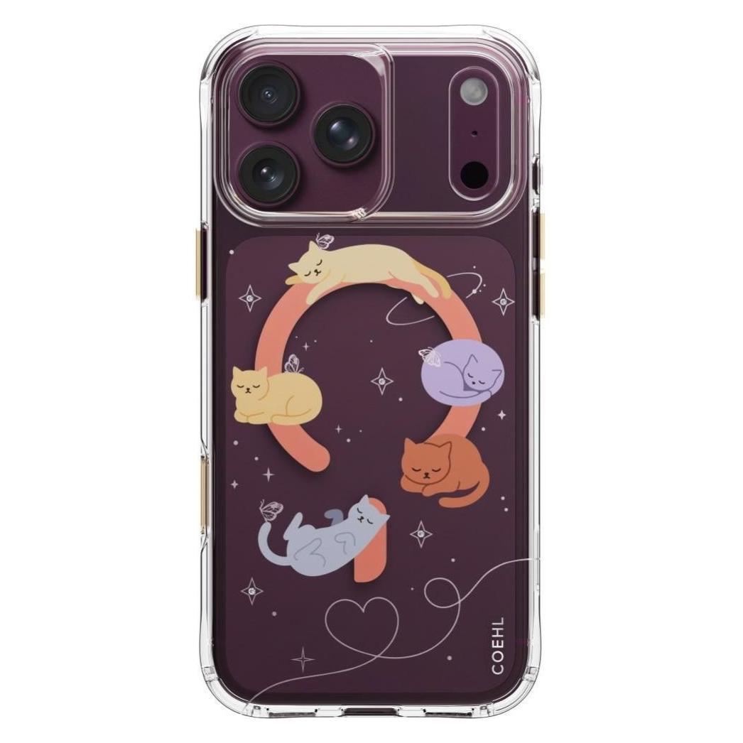 Uniq Case Coehl Elysie for iPhone 18 Pro Max / 17 Pro Max Magnetic Charging whiskered dreams (Apple iPhone 17 Pro Max, Apple iPhone 18 Pro Max) (Uni002160)
