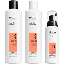 Nioxin, Shampoo, 4 Kit Trifasico Shampoo 150ml Conditioner 150ml Treatment 40ml Advanced Thinning Kit (Läuse Shampoo, 330 ml)