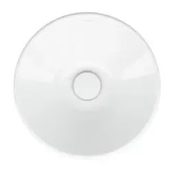 Bette Suno Pedestal Waschtisch A250-000VK2  Ø 34x86,3cm, weiß, mit Hahnloch