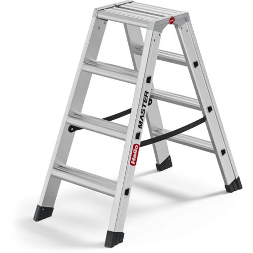 Hailo Master D100 2 x 4 Stufen-Leiter