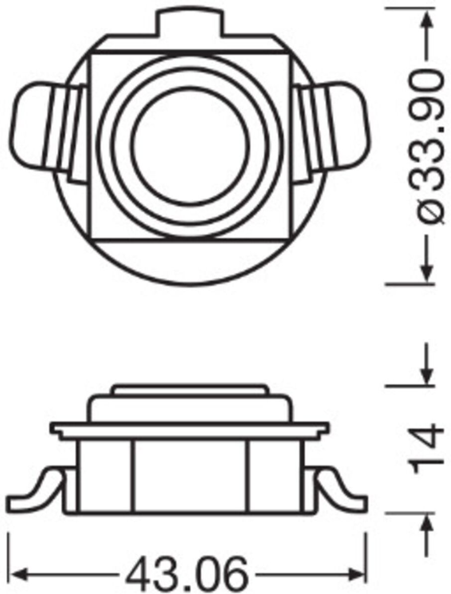 Ams-Osram Hauptscheinwerfer - Lampenfassung OSRAM 64210DA03-1