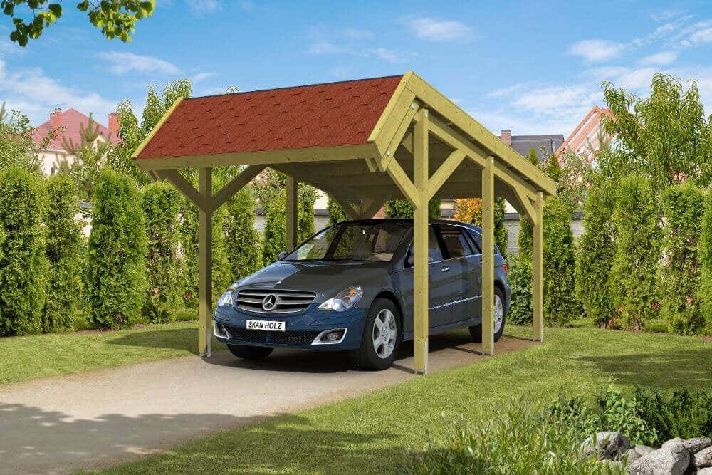 Alpholz Carport Harz 321 x 560 cm
