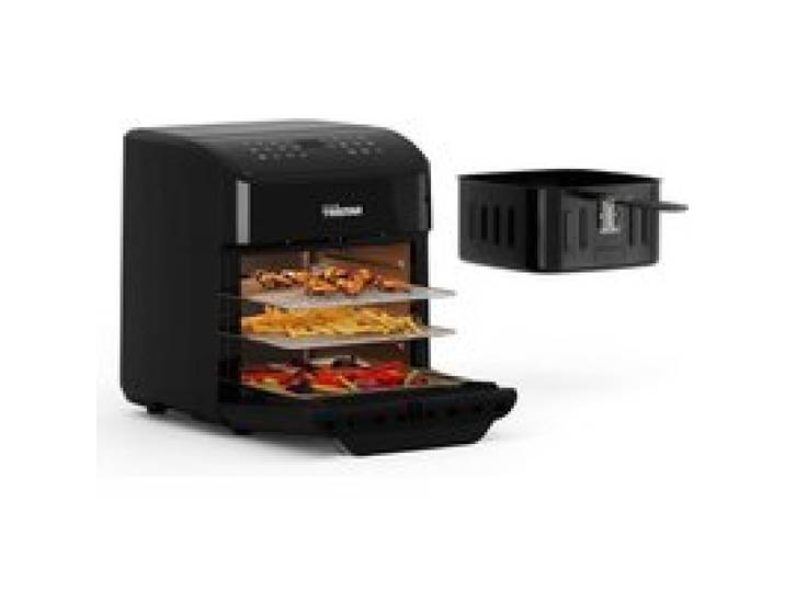 Air Fryer 12 L Mini Four 2-En-1 12 Programmes Écran Digital Fenêtre Shake Sans BPA 1800 W FR9065