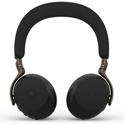 Jabra Evolve3 75 MS (Kabellos, USB-A, Microsoft Teams), Office Headset, Schwarz