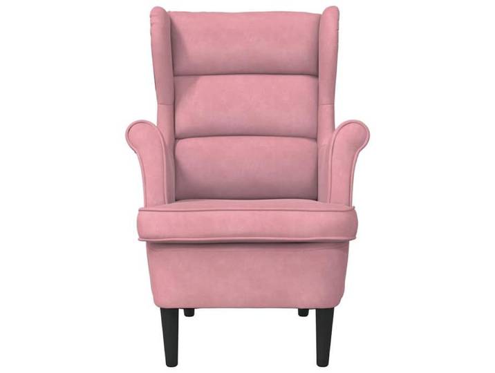Rose CHAISE/FAUTEUIL - SARAZYJ - 74x84x100cm - Fauteuil - rose - velours Hot65859766