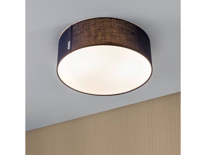 Deckenleuchte Mari Ø 38cm Blau/Blau Mischgewebe E27