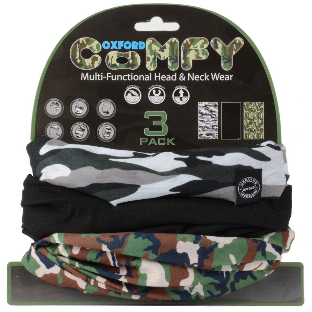 Oxford NW123 Comfy Camo Multifunktionstuch