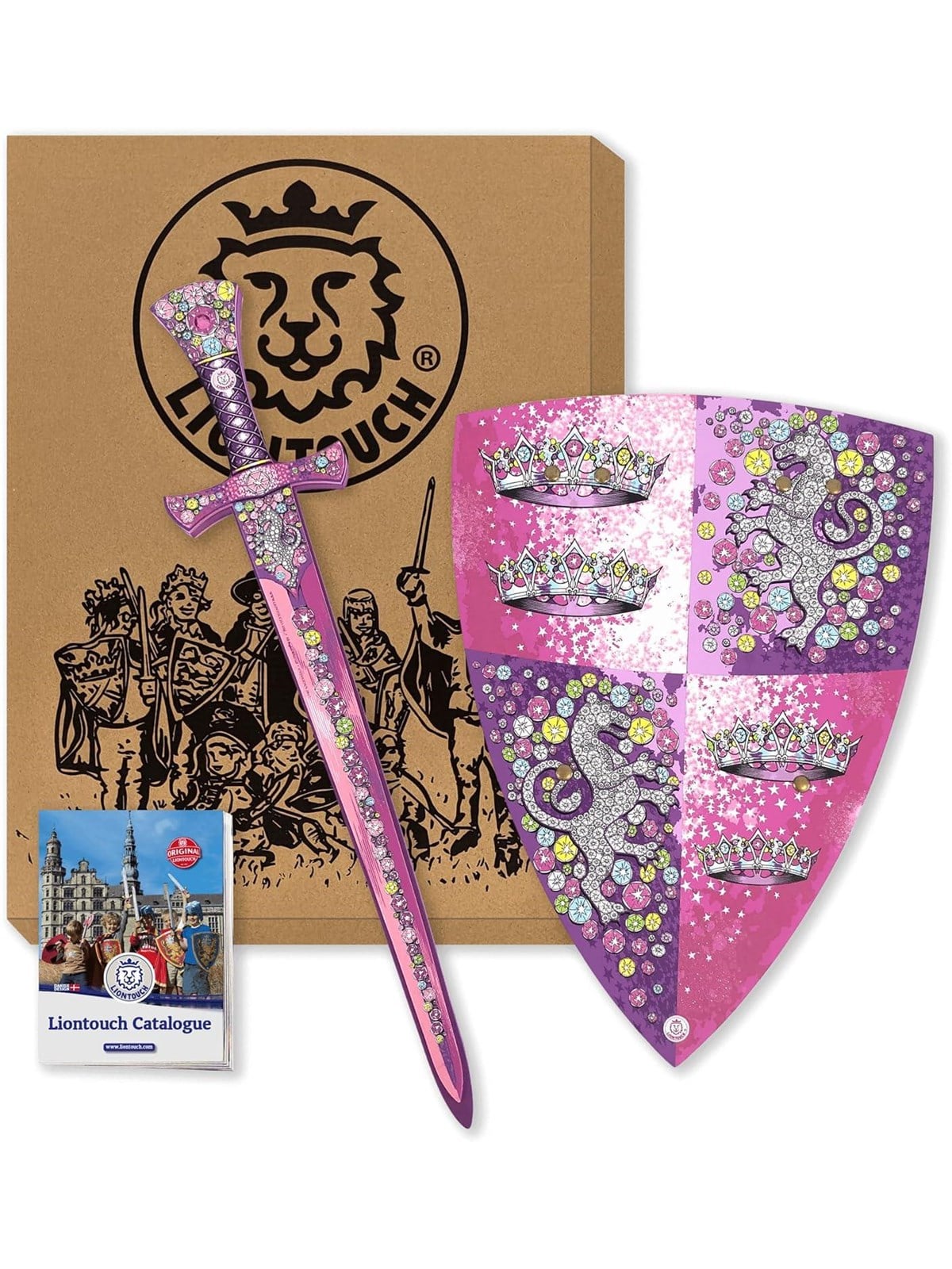 Liontouch Crystal Princess Set (Sword & Shield) in box