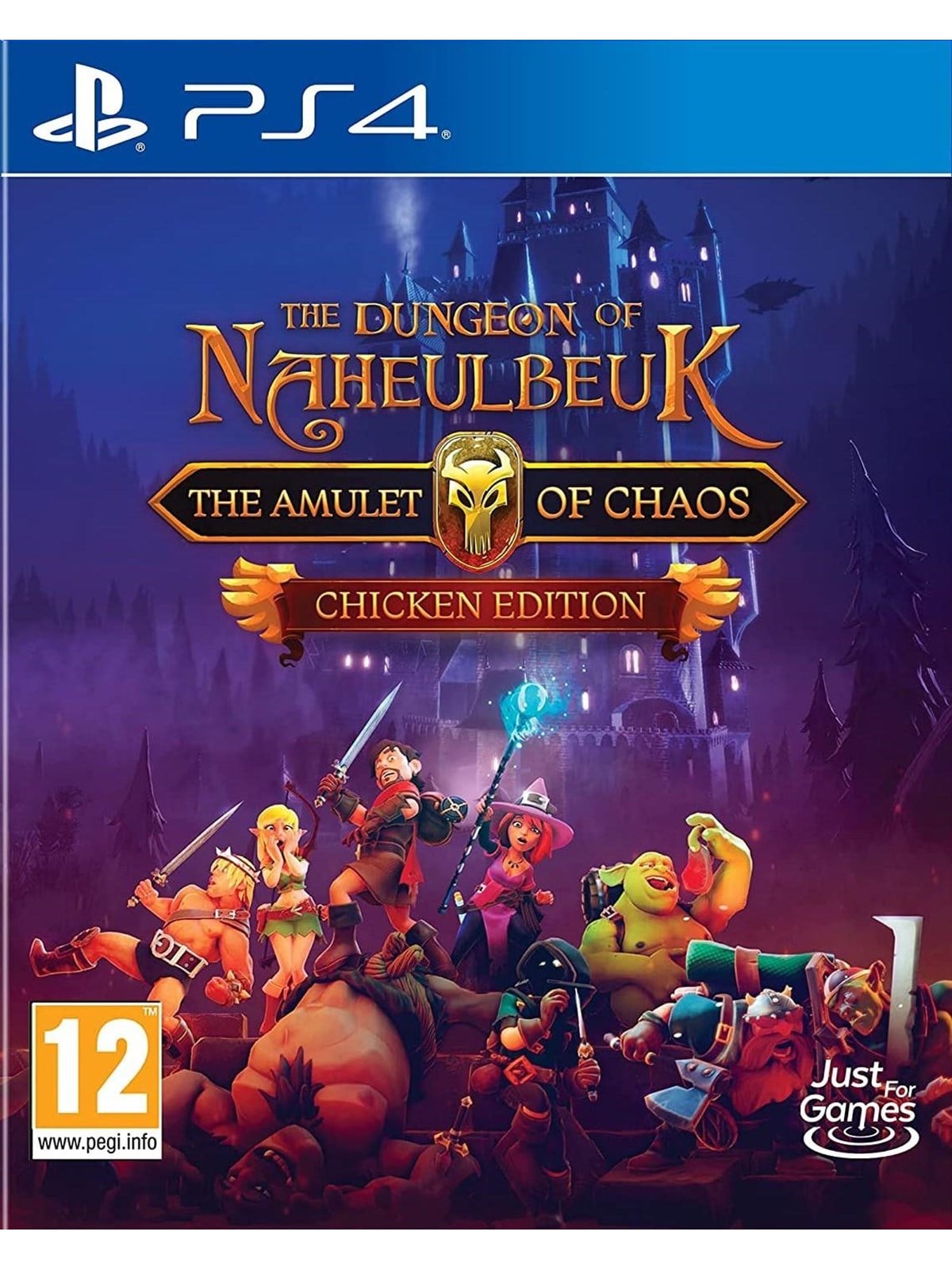 The Dungeon of Naheulbeuk: The Amulet of Chaos - Chicken Edition - Sony PlayStation 4 - RPG - PEGI 12