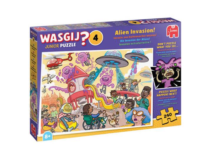 Wasgij Junior 4 Invasie Van Buitenaardse Wezens! (240)