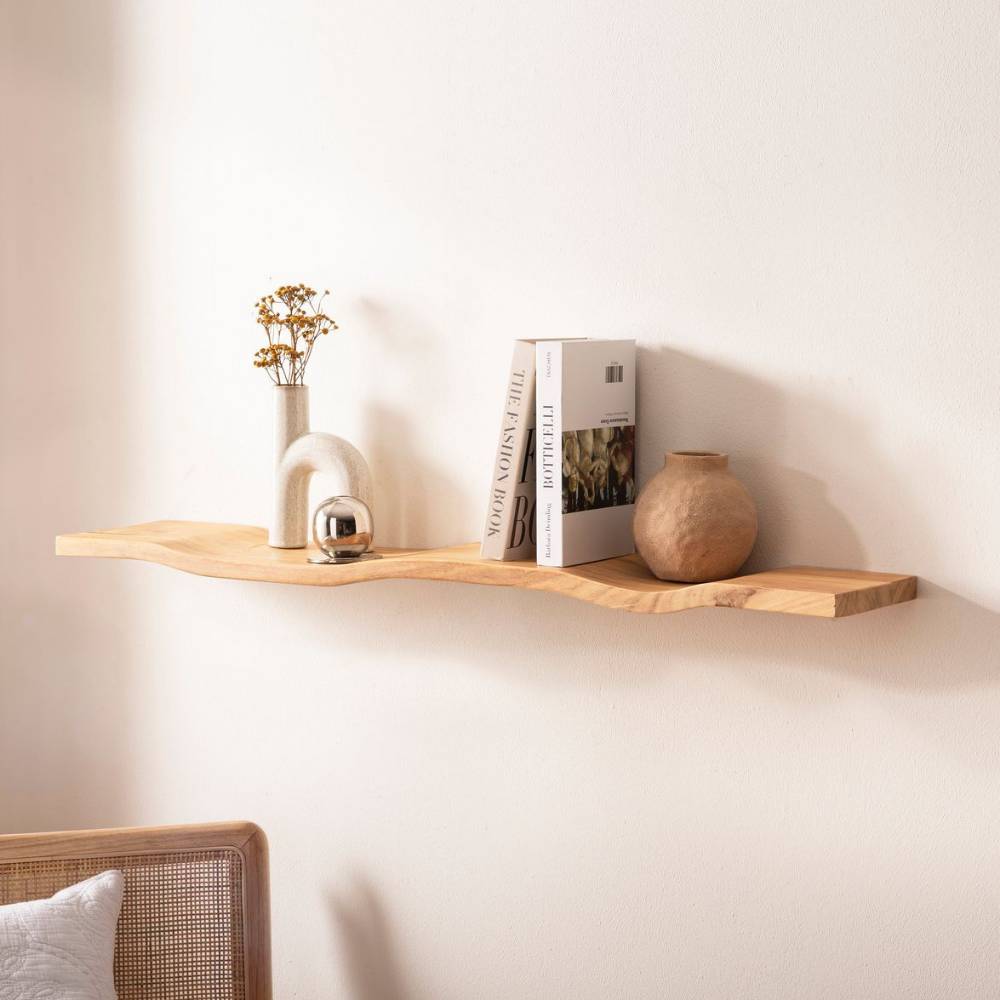 Pharao24.de Wandboard Wohnzimmerregal im Skandi Design 80 cm breit