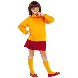 Metamorph Scooby Doo – Velma Kostüm für Kinder (122, 128)