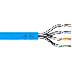 Digitus CAT 6A U/FTP Datenkabel - Verlegekabel, 100 m, Simplex, Eca