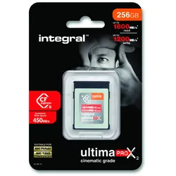 INTEGRAL CFexpress Card Type B 2.0 Cinematic 256GB 1200/1800MB/s
