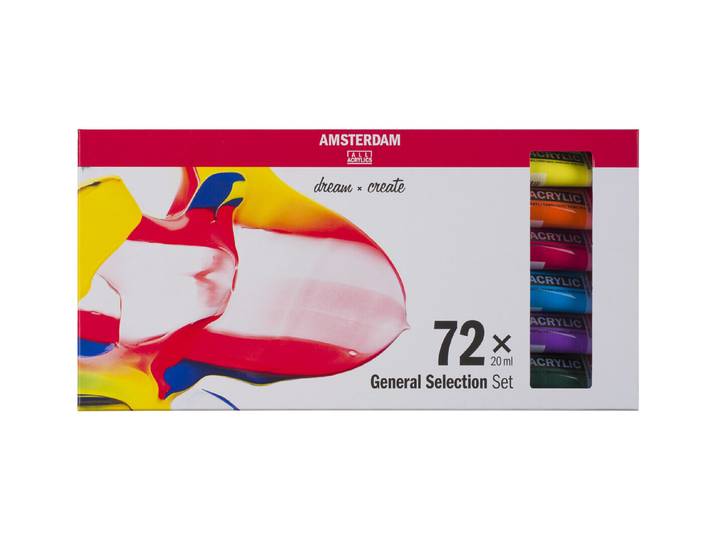 Amsterdam Acryl Set 72X20 ml