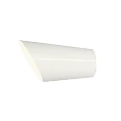 Mydeco Endstück rag   ¦ weiß ¦ Stahl ¦ Maße (cm): B: 6,3 H: 2,5