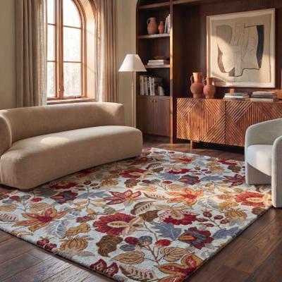 SAFAVIEH Handmade Blossom Christiana Modern Floral Wool Rug