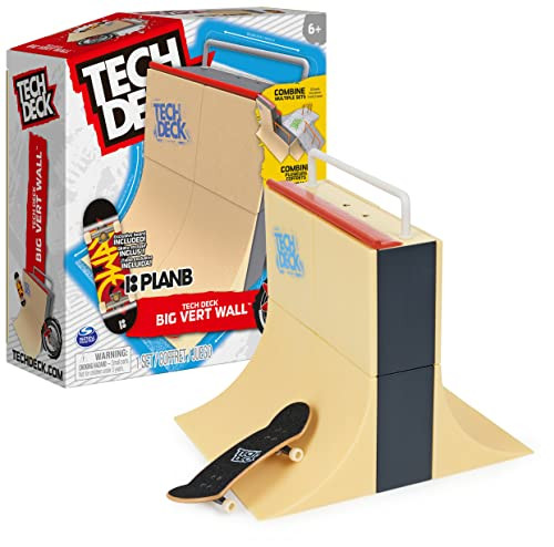 Tech Deck X-Connect Park Creator Big Vert Wall aanpasbare en opbouwbare schansset met vingerboard