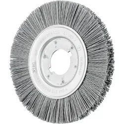 Rundbürste schmal ungezopft RBU Ø150x16xvariable Bohrung SiC-Filament-Ø0,90 Korn 180