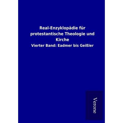 Real-Enzyklopädie für protestantische Theologie und Kirche, Taschenbuch von , BoD - Books on Demand