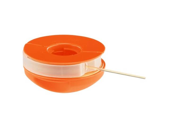 Cassette de fil de coupe complète de Gardena : bobine de fil de rechange pour tondeuse turbo n° d'art. 2540 et tondeuses sur batterie V 12 (5370-20)