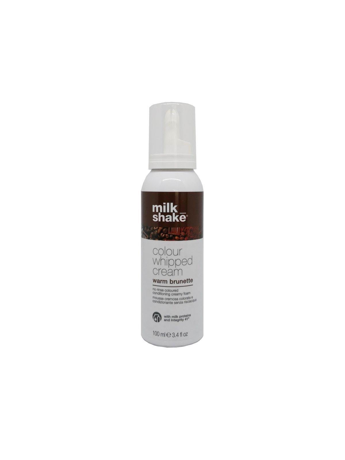 Milk Shake - Colour Whipped Cream Organic Fruit Extracts Hair Colour Leave-In Mousse Warm Brunette 100 ml