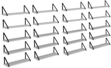 "Wallniture Ponza 17""x4.5"" Wood Shelves for Farmhouse Decor, Wall Bookshelves, Decorative Shelf, Custom Finish and Piece Options"